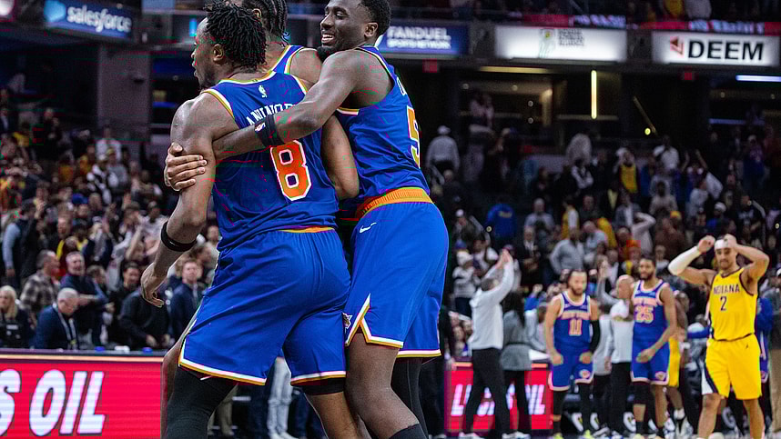 NBA: New York Knicks at Indiana Pacers