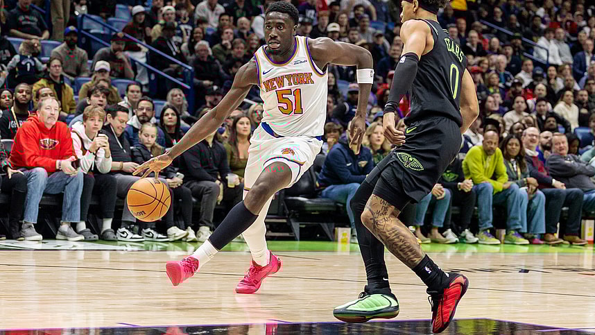 NBA: New York Knicks at New Orleans Pelicans