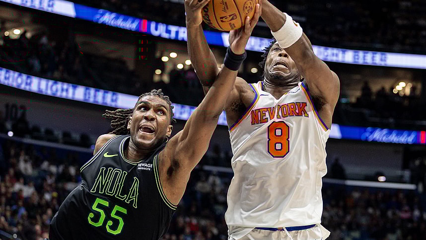 NBA: New York Knicks at New Orleans Pelicans