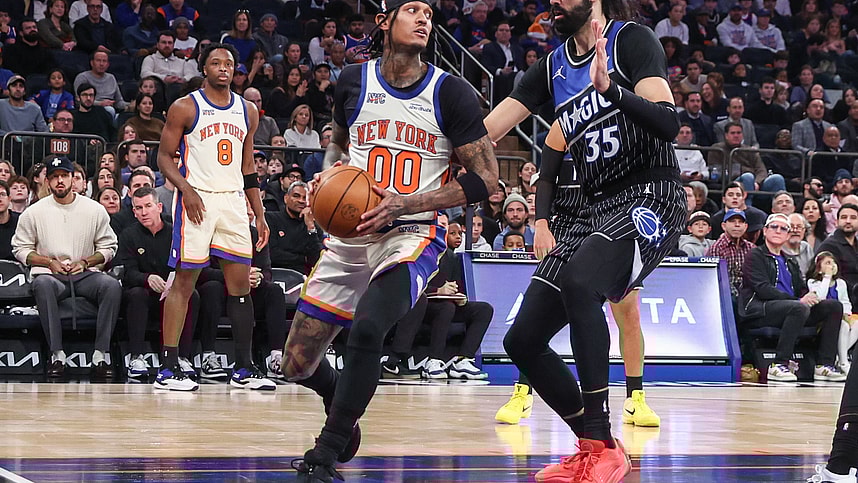NBA: Orlando Magic at New York Knicks