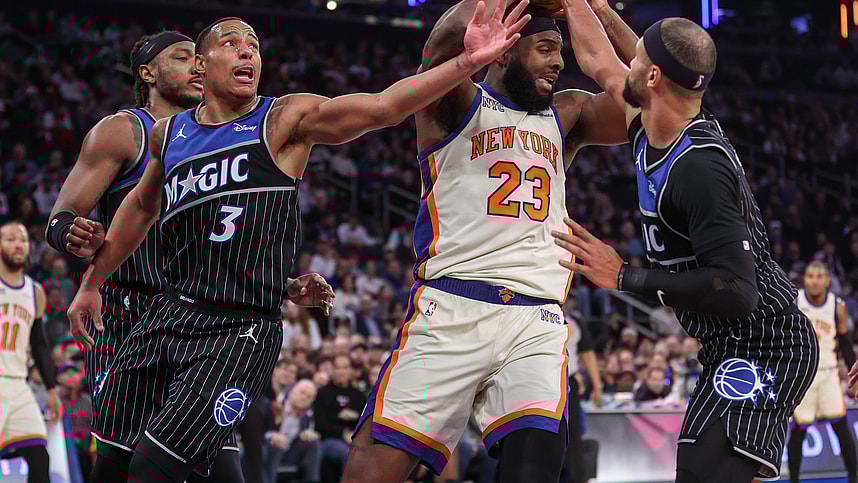 NBA: Orlando Magic at New York Knicks