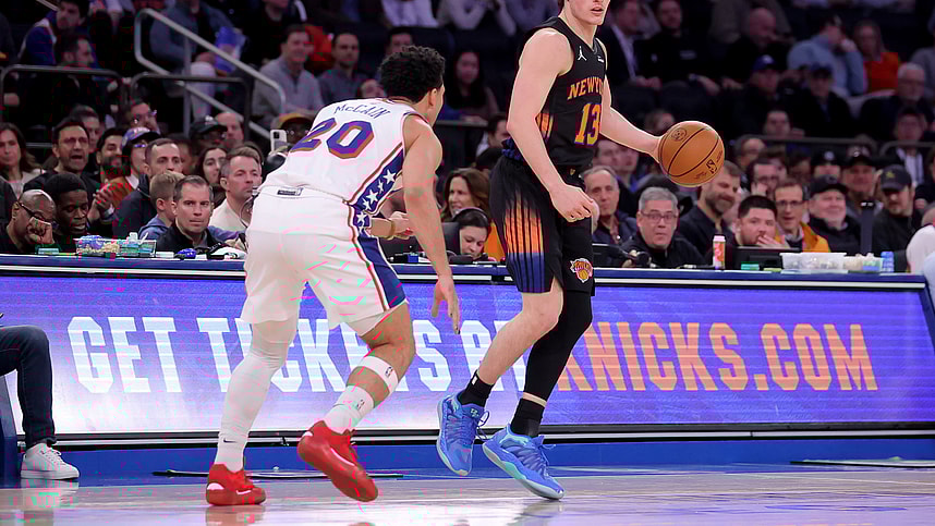 NBA: Philadelphia 76ers at New York Knicks