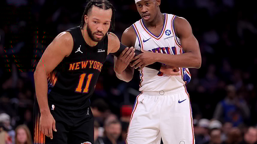 NBA: Philadelphia 76ers at New York Knicks