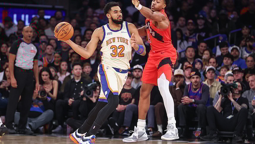 NBA: Toronto Raptors at New York Knicks