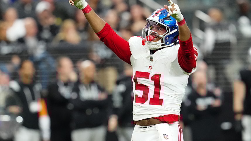 NFL: New York Giants at Las Vegas Raiders, abdul carter