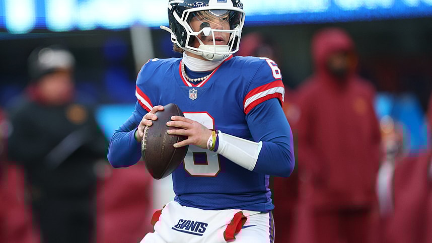 Jaxson Dart, NFL: Washington Commanders at New York Giants