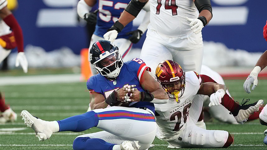 Abdul Carter, NFL: Washington Commanders at New York Giants