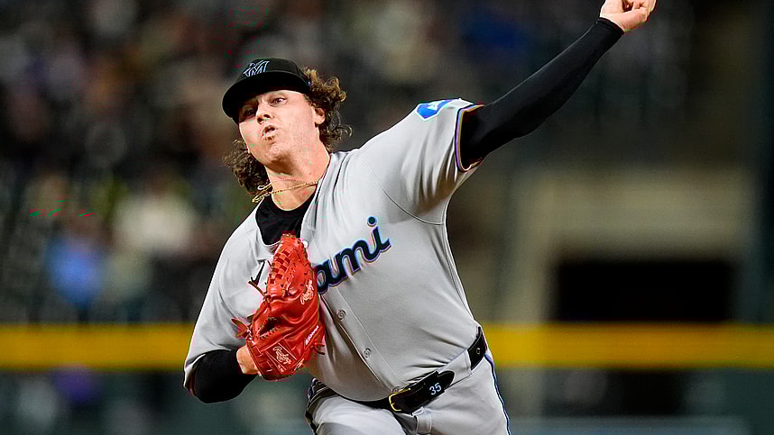 MLB: Miami Marlins at Colorado Rockies