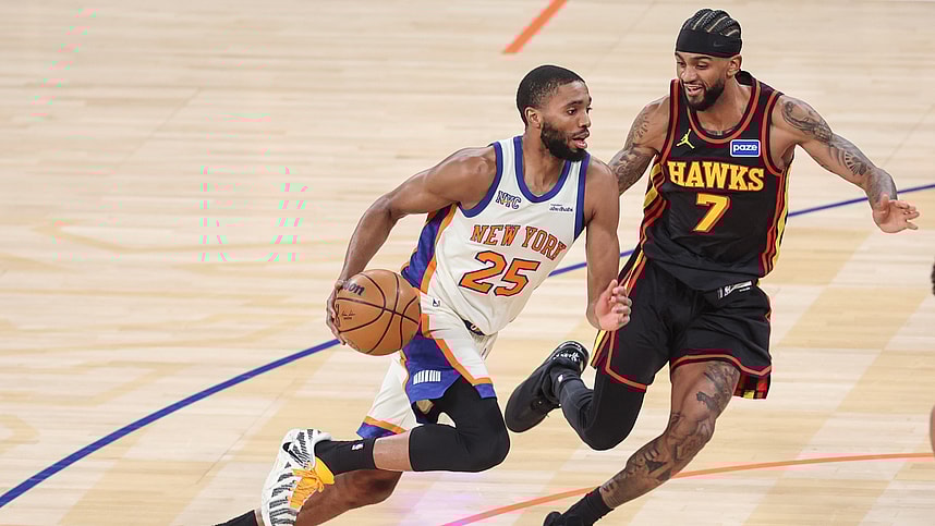 NBA: Atlanta Hawks at New York Knicks