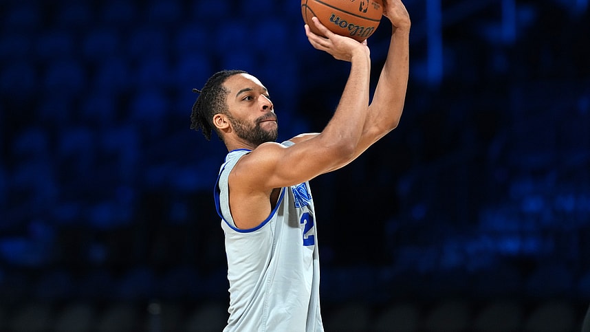 NBA: Emirates Cup-New York Knicks Workout