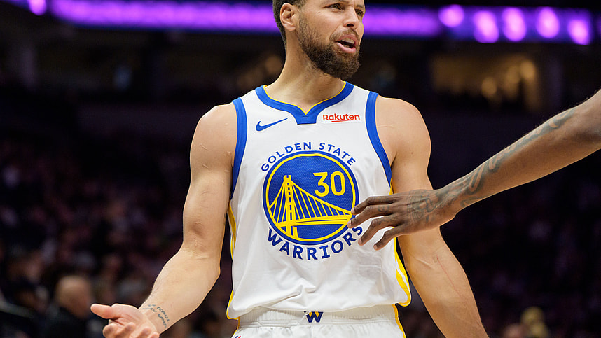 Stephen Curry, NBA: Golden State Warriors at Minnesota Timberwolves