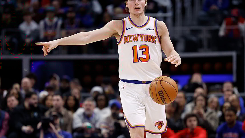 NBA: New York Knicks at Detroit Pistons