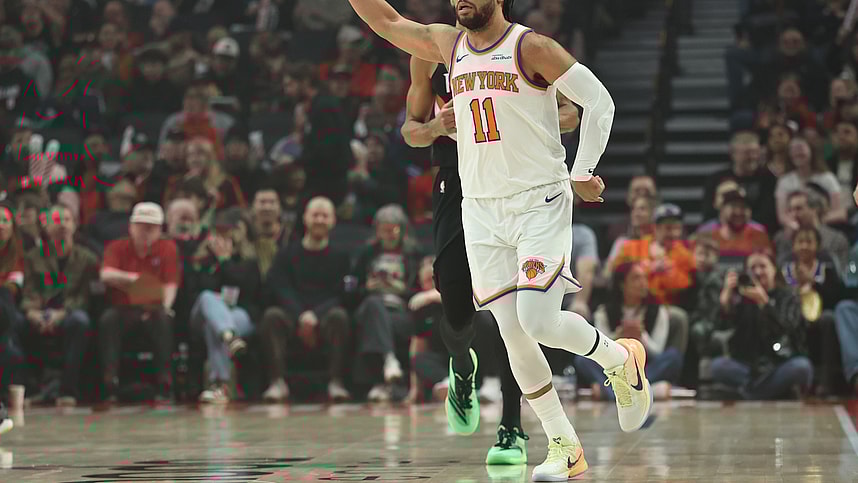 NBA: New York Knicks at Portland Trail Blazers