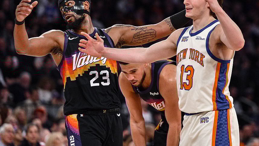 NBA: Phoenix Suns at New York Knicks