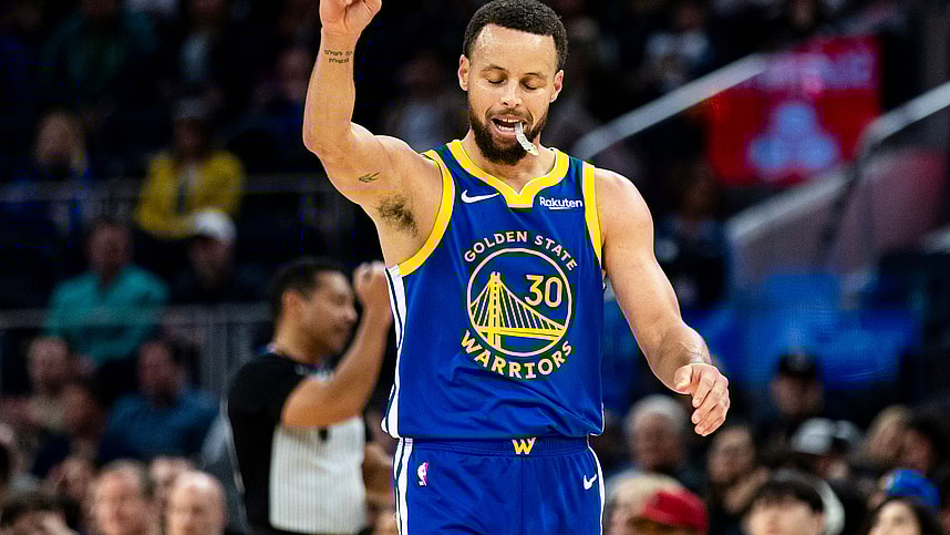 Stephen Curry, NBA: Utah Jazz at Golden State Warriors