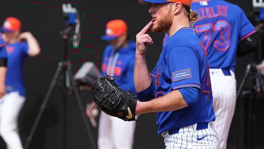 MLB: New York Mets-Workouts