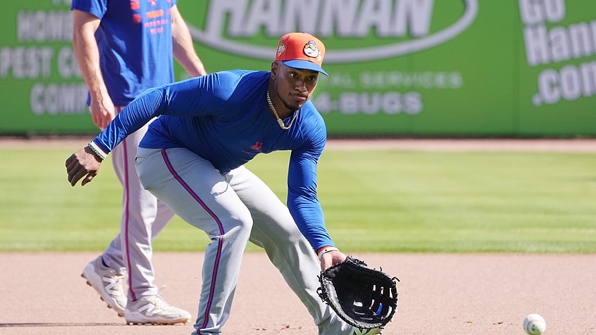 MLB: New York Mets-Workouts