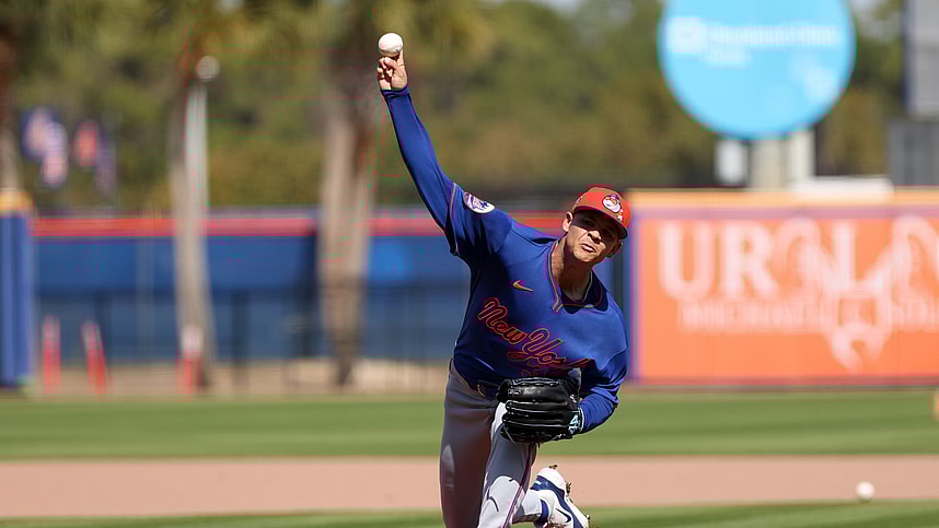 MLB: New York Mets-Workouts