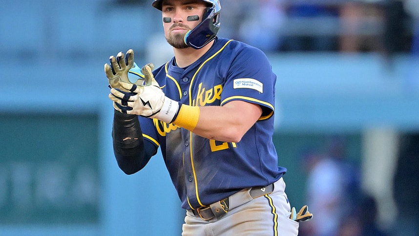 MLB: Playoffs-Milwaukee Brewers at Los Angeles Dodgers