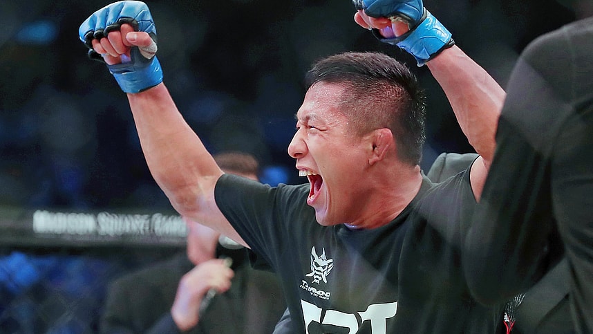 MMA: Bellator 222-Caldwell vs Horiguchi