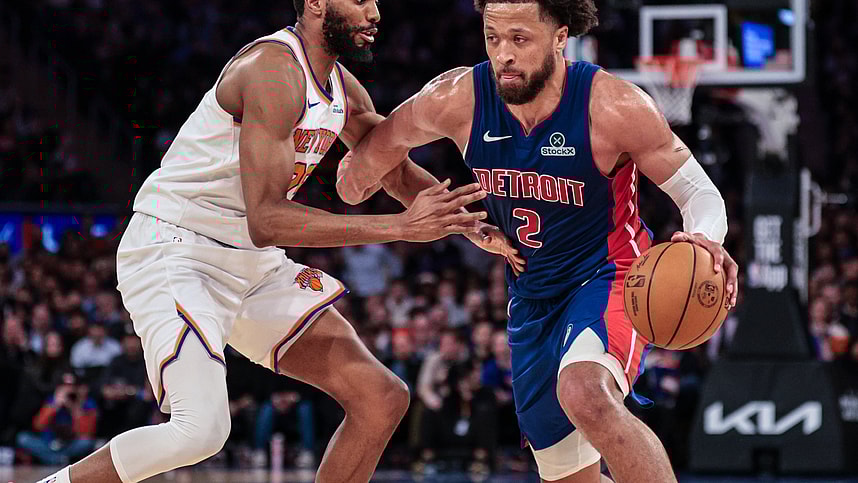 NBA: Detroit Pistons at New York Knicks