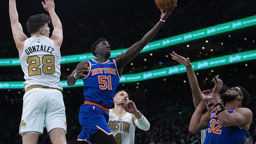 NBA: New York Knicks at Boston Celtics