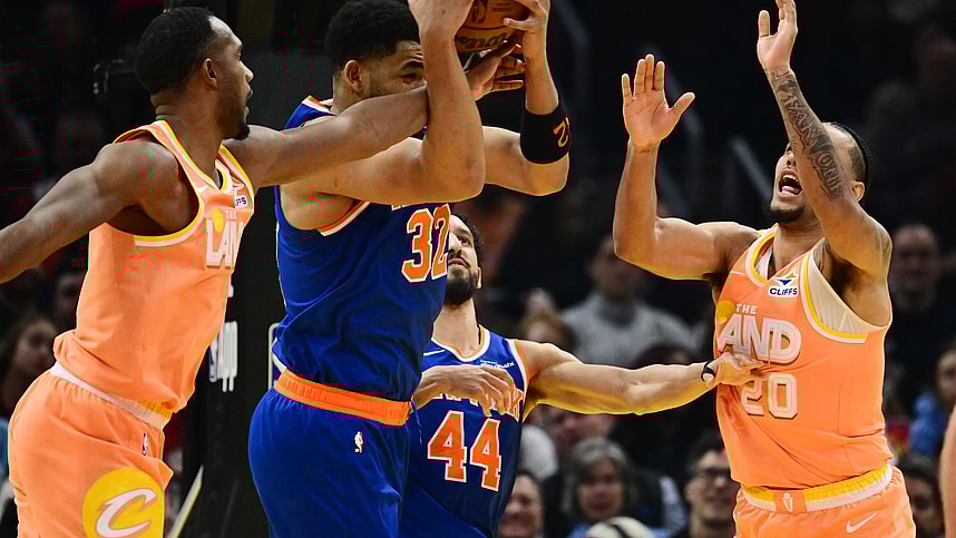 NBA: New York Knicks at Cleveland Cavaliers
