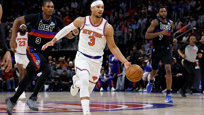 NBA: New York Knicks at Detroit Pistons