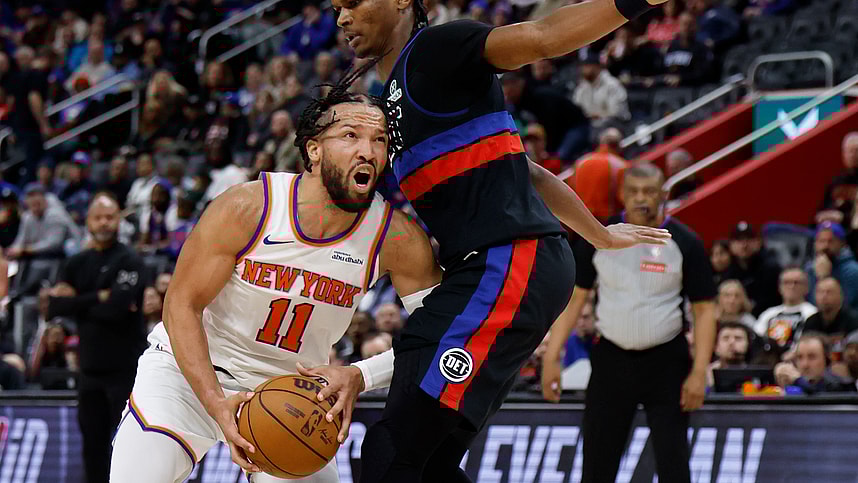 NBA: New York Knicks at Detroit Pistons