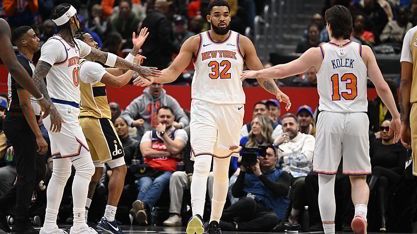 NBA: New York Knicks at Washington Wizards