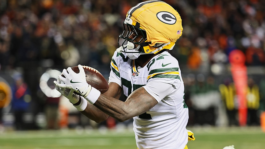 Romeo Doubs, giants, NFL: Green Bay Packers at Chicago Bears