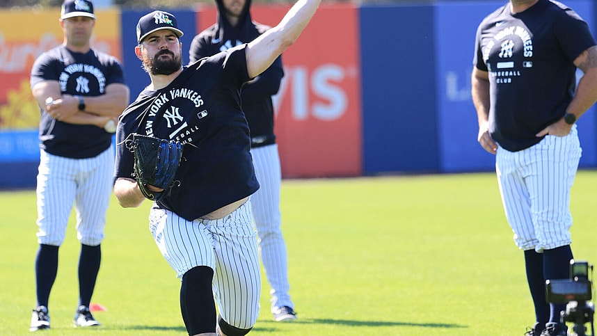 MLB: New York Yankees-Workouts
