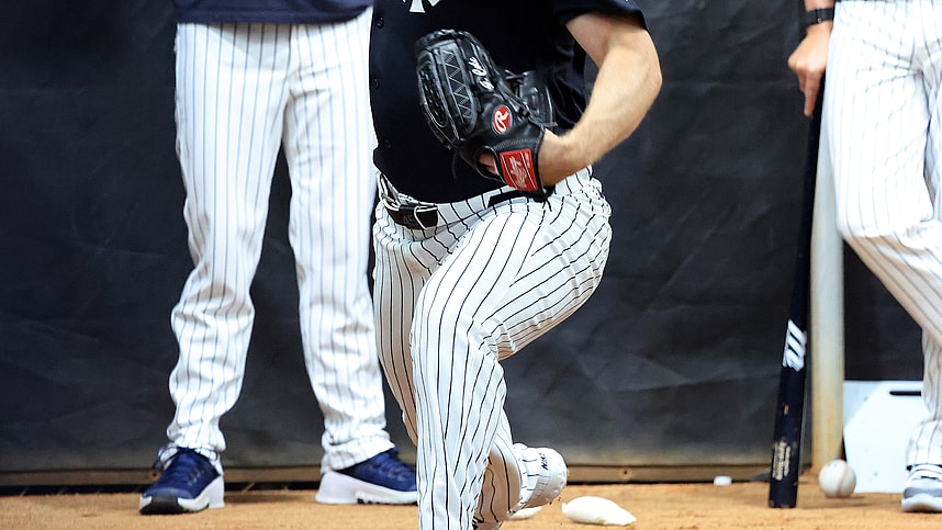 MLB: New York Yankees-Workouts
