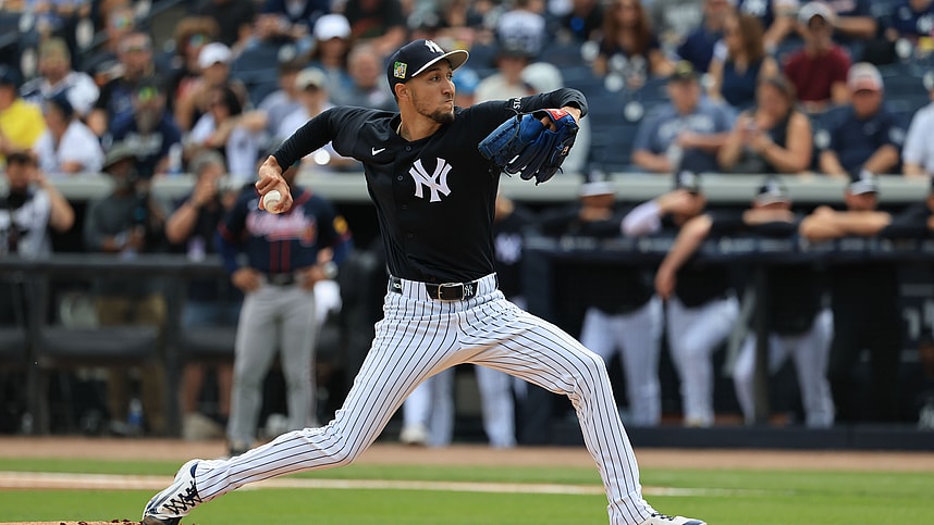 MLB: Spring Training-Atlanta Braves at New York Yankees, elmer rodriguez