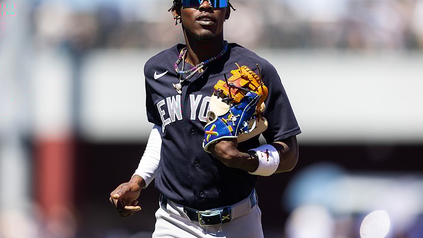 MLB: Spring Training-New York Yankees at Chicago Cubs, jazz chisholm