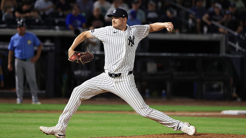 MLB: Spring Training-Tampa Bay Rays at New York Yankees