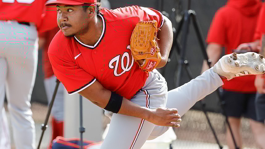 MLB: Washington Nationals-Workouts