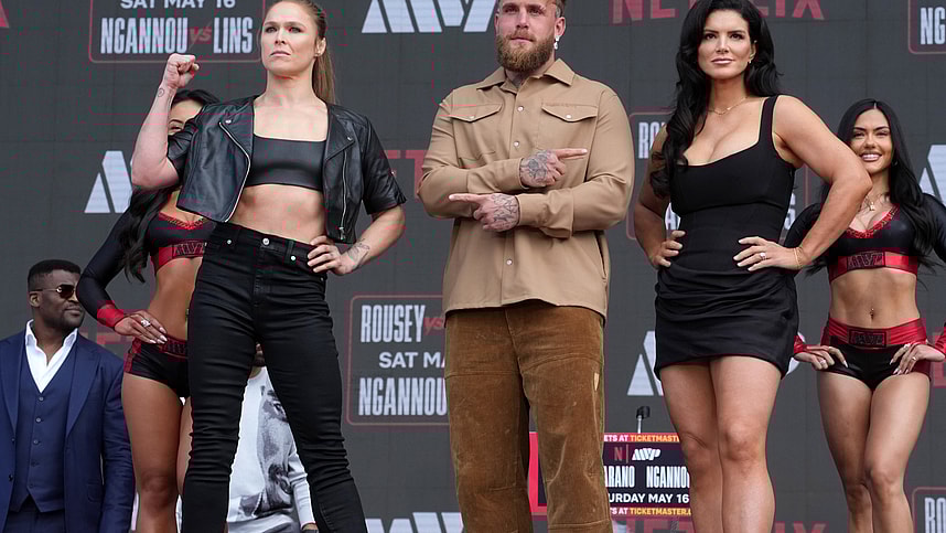 MMA: Rousey vs Carano - Press Conference