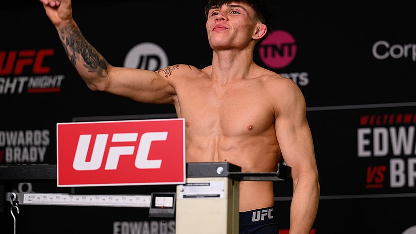 MMA: UFC Fight Night - London Official Weigh Ins