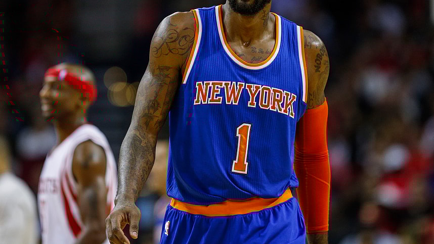 NBA: New York Knicks at Houston Rockets
