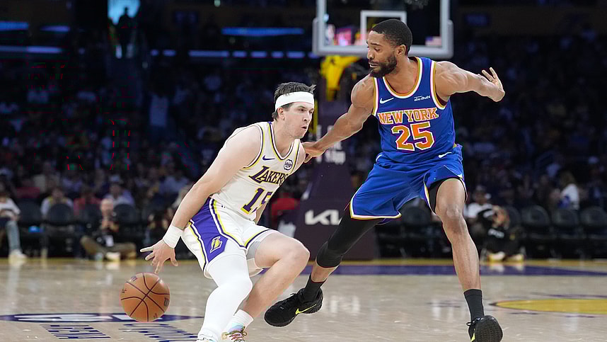 NBA: New York Knicks at Los Angeles Lakers