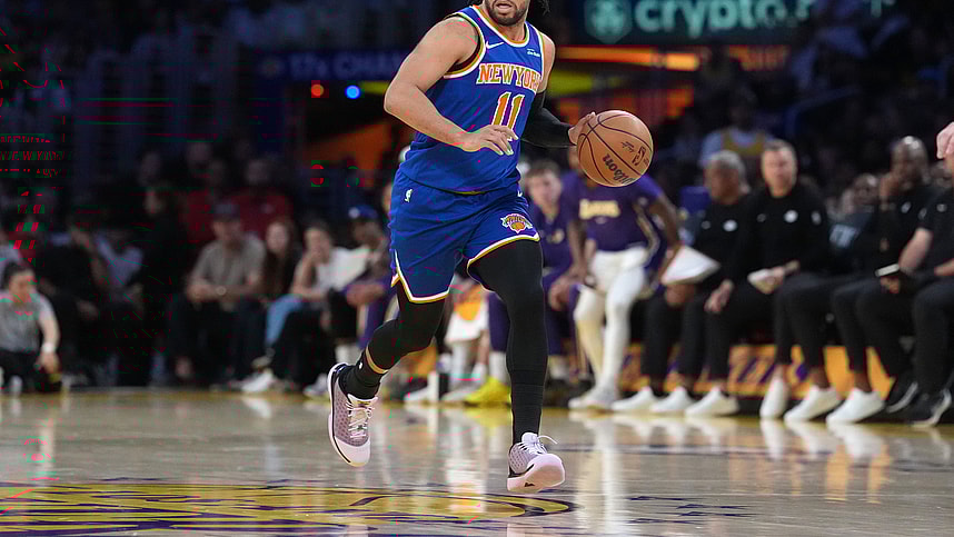NBA: New York Knicks at Los Angeles Lakers