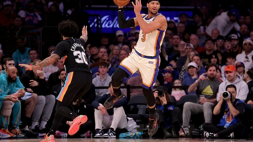 NBA: San Antonio Spurs at New York Knicks