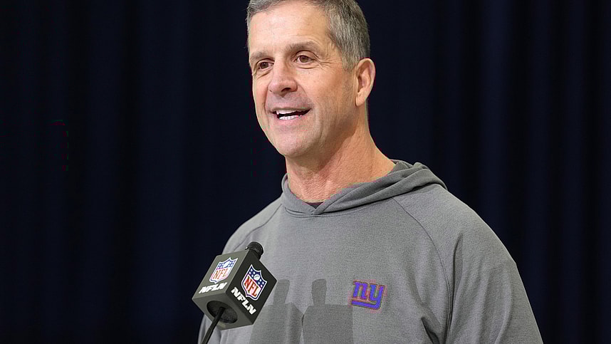 John Harbaugh, giants, NFL: Scouting Combine