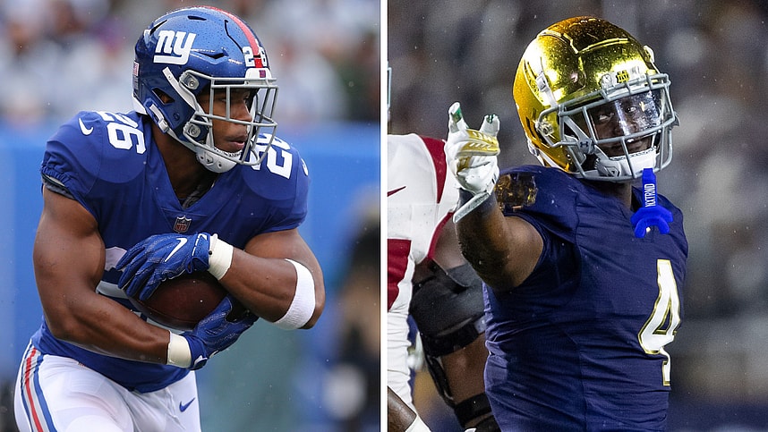 Giants, Saquon Barkley, Jeremiyah Love