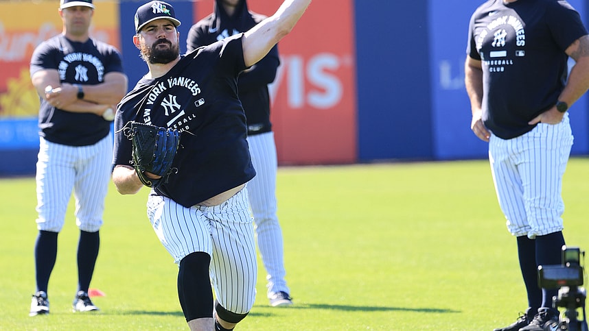 MLB: New York Yankees-Workouts
