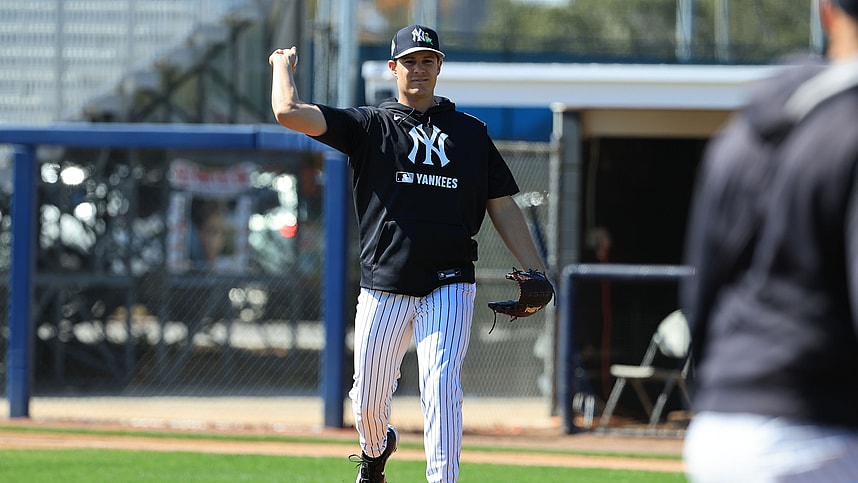 MLB: New York Yankees-Workouts