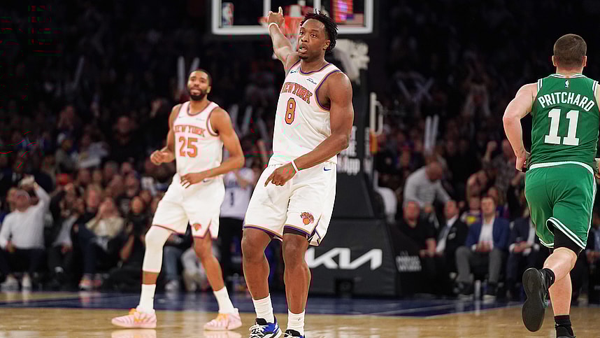 NBA: Boston Celtics at New York Knicks