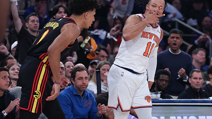 NBA: Playoffs-Atlanta Hawks at New York Knicks
