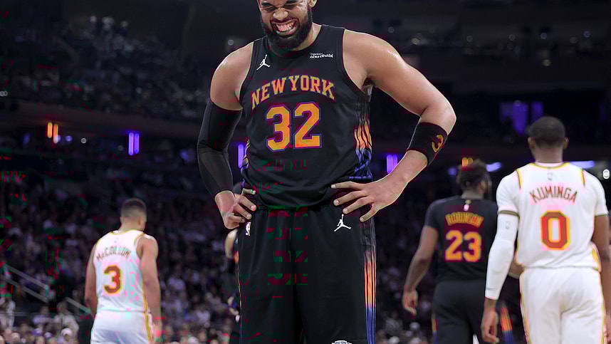 NBA: Playoffs-Atlanta Hawks at New York Knicks